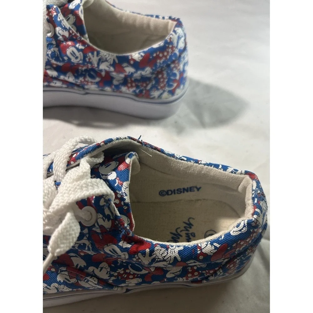 Disney Parks Style Minnie Mouse Sneakers Size 6 Mickey Shoes Excellent Condition